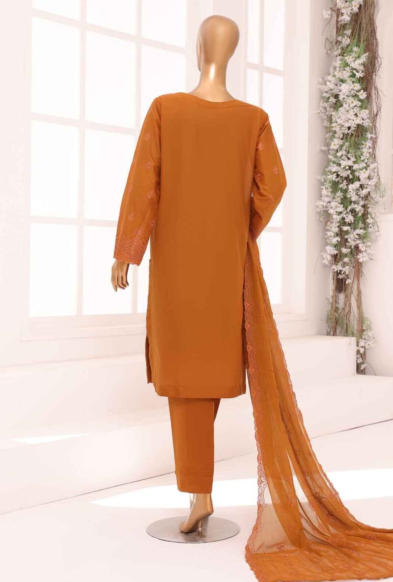 3 Piece Unstitched - Dynasty Chikankari Embroidered Suit - Image 2