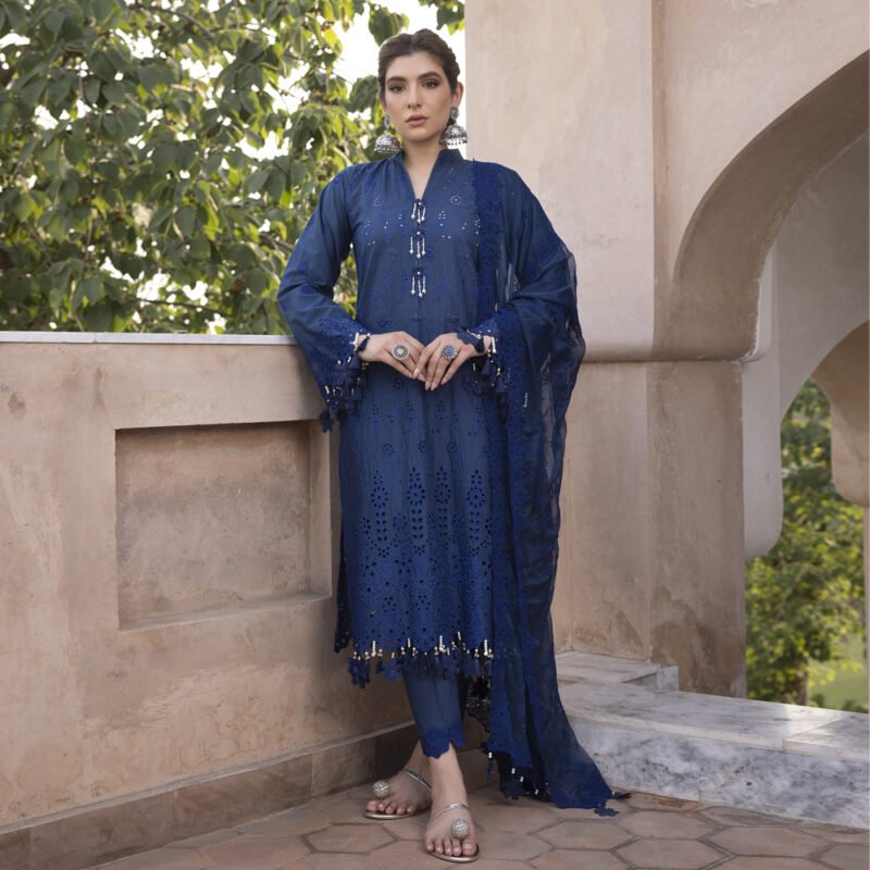 GULKARI’24 EID CHIKAN KARI UNSTITCHED COLLECTION BY REGALIA TEXTILE