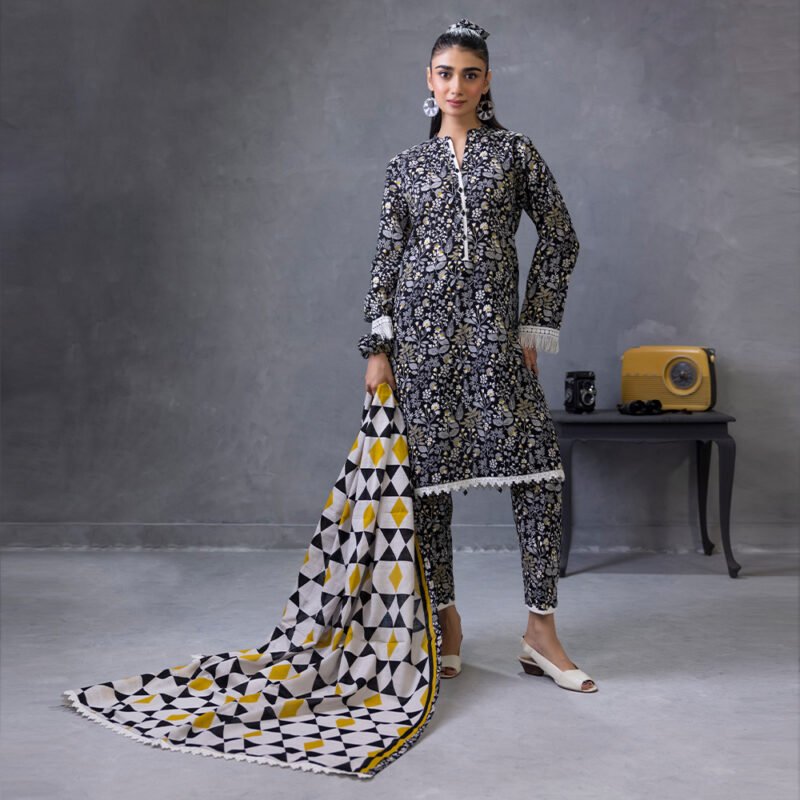 IDENTIC SEPARATES Digital Printed Khaddar 3-Piece Vol-6,2024 By Regalia Textiles