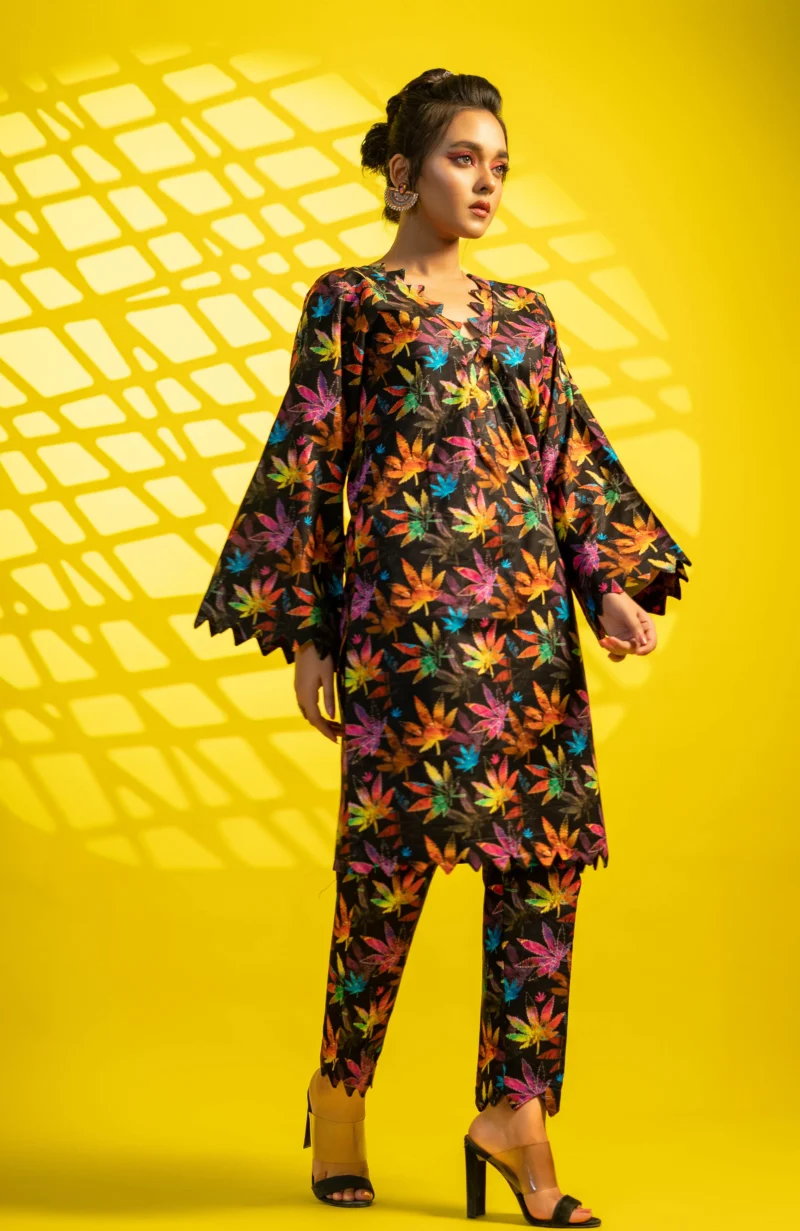 Monsoon Printed lawn 2 Piece Unstitched 2024