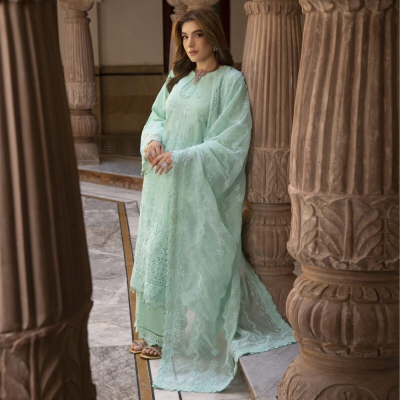 GULKARI’24 EID CHIKAN KARI UNSTITCHED COLLECTION BY REGALIA TEXTILE