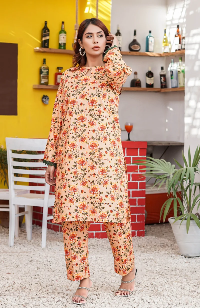 Monsoon Printed lawn 2 Piece Unstitched 2024