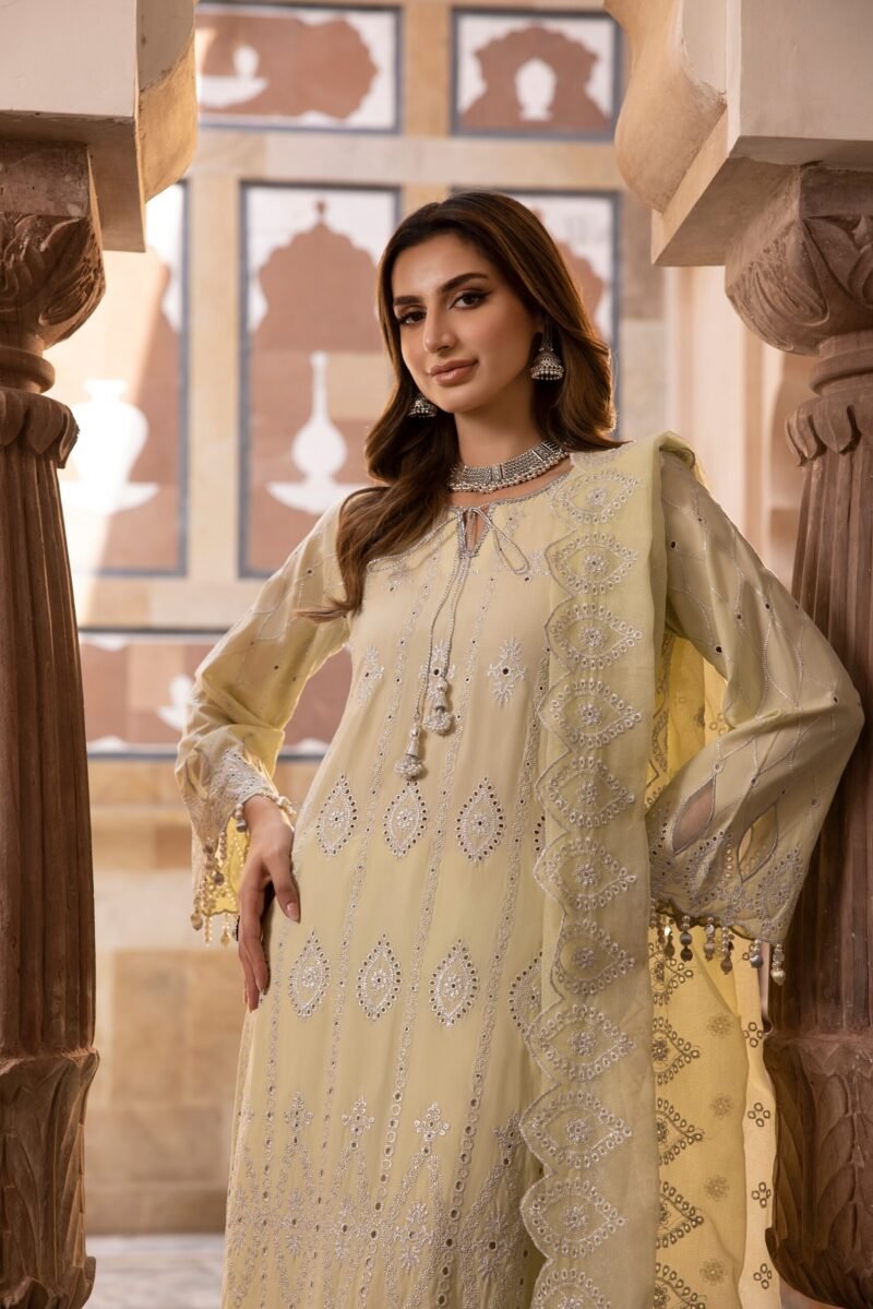 GULKARI’24 EID CHIKAN KARI UNSTITCHED COLLECTION BY REGALIA TEXTILE