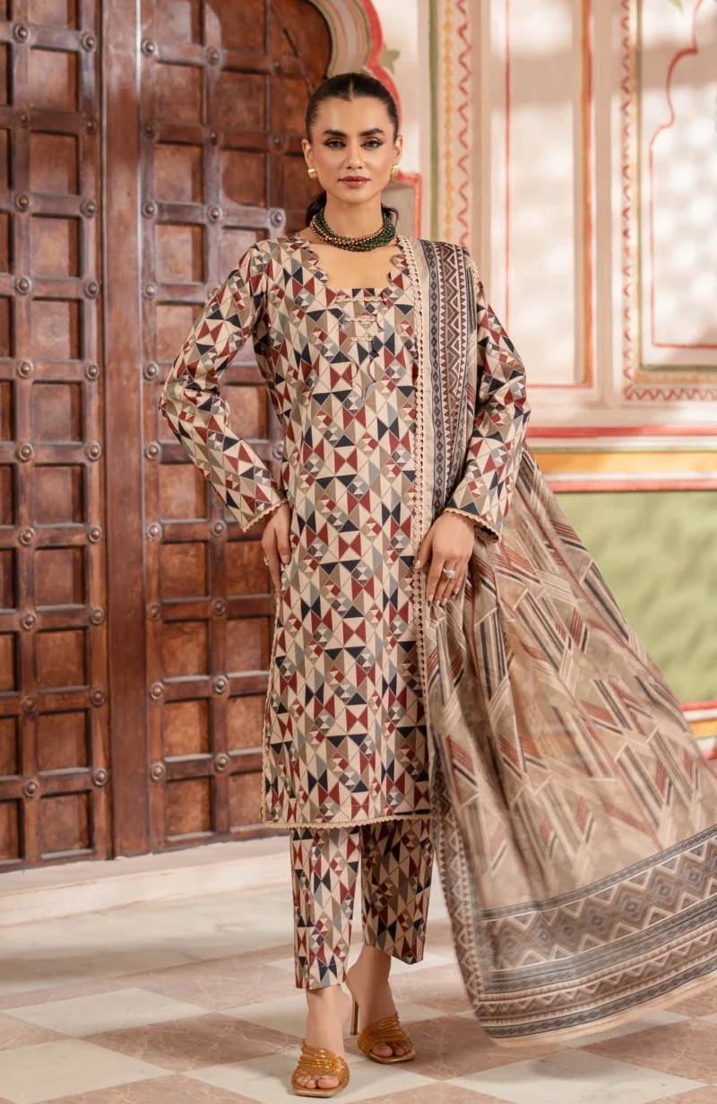 Colors Identic Separates 3 Piece by al zohaib textile 2025