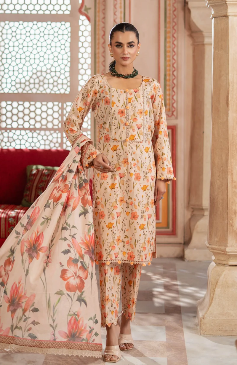 Colors Identic Separates 3 Piece by al zohaib textile 2025