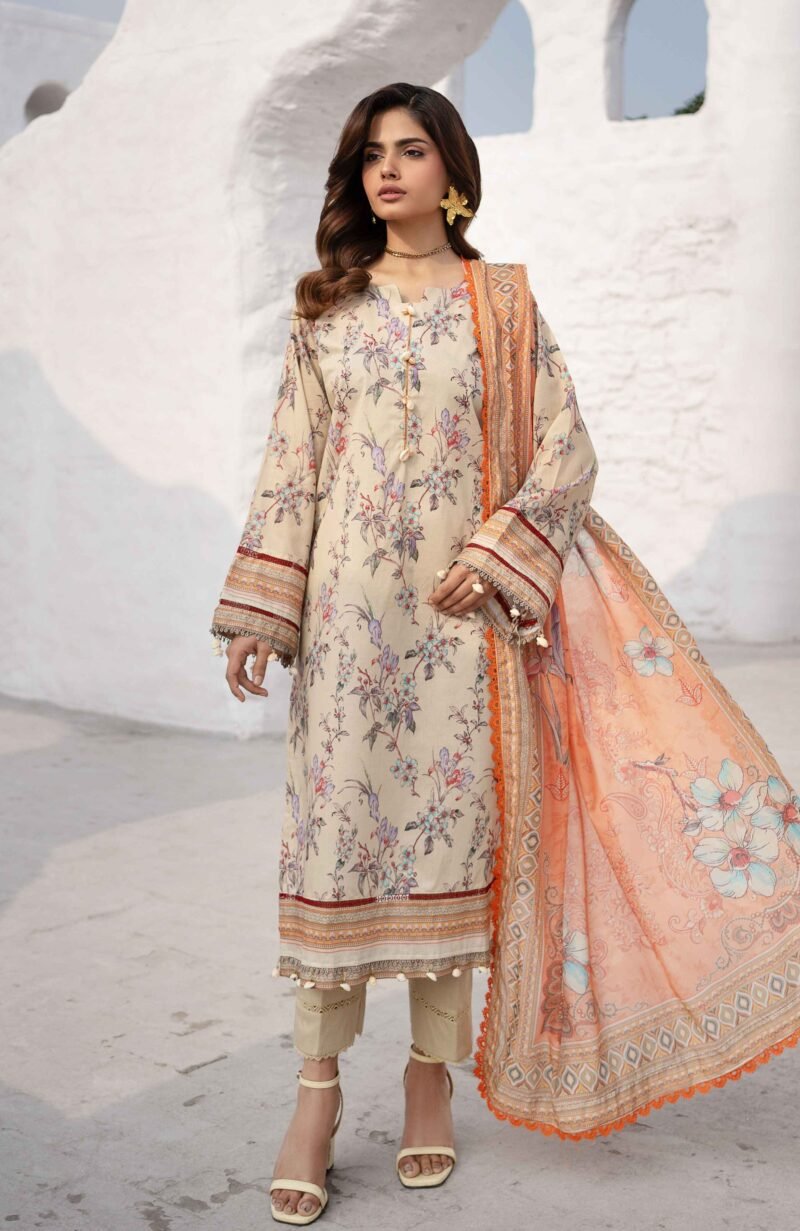 Colors Digital Printed 3 Piece by al zohaib 2025
