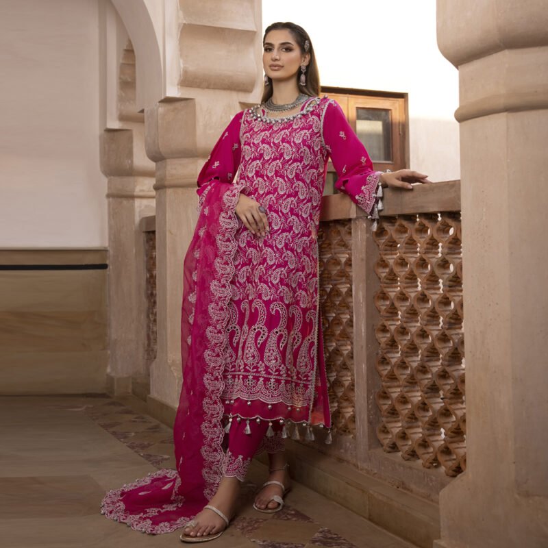 GULKARI’24 EID CHIKAN KARI UNSTITCHED COLLECTION BY REGALIA TEXTILE