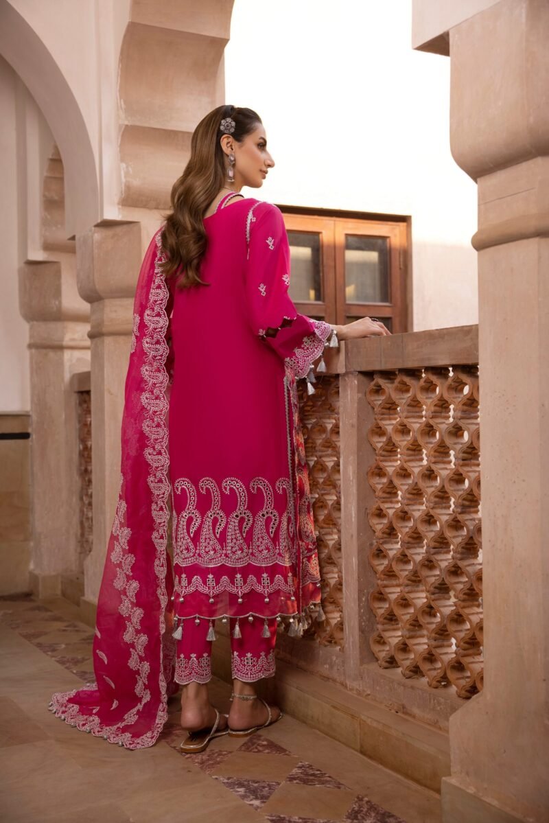 GULKARI’24 EID CHIKAN KARI UNSTITCHED COLLECTION BY REGALIA TEXTILE - Image 2