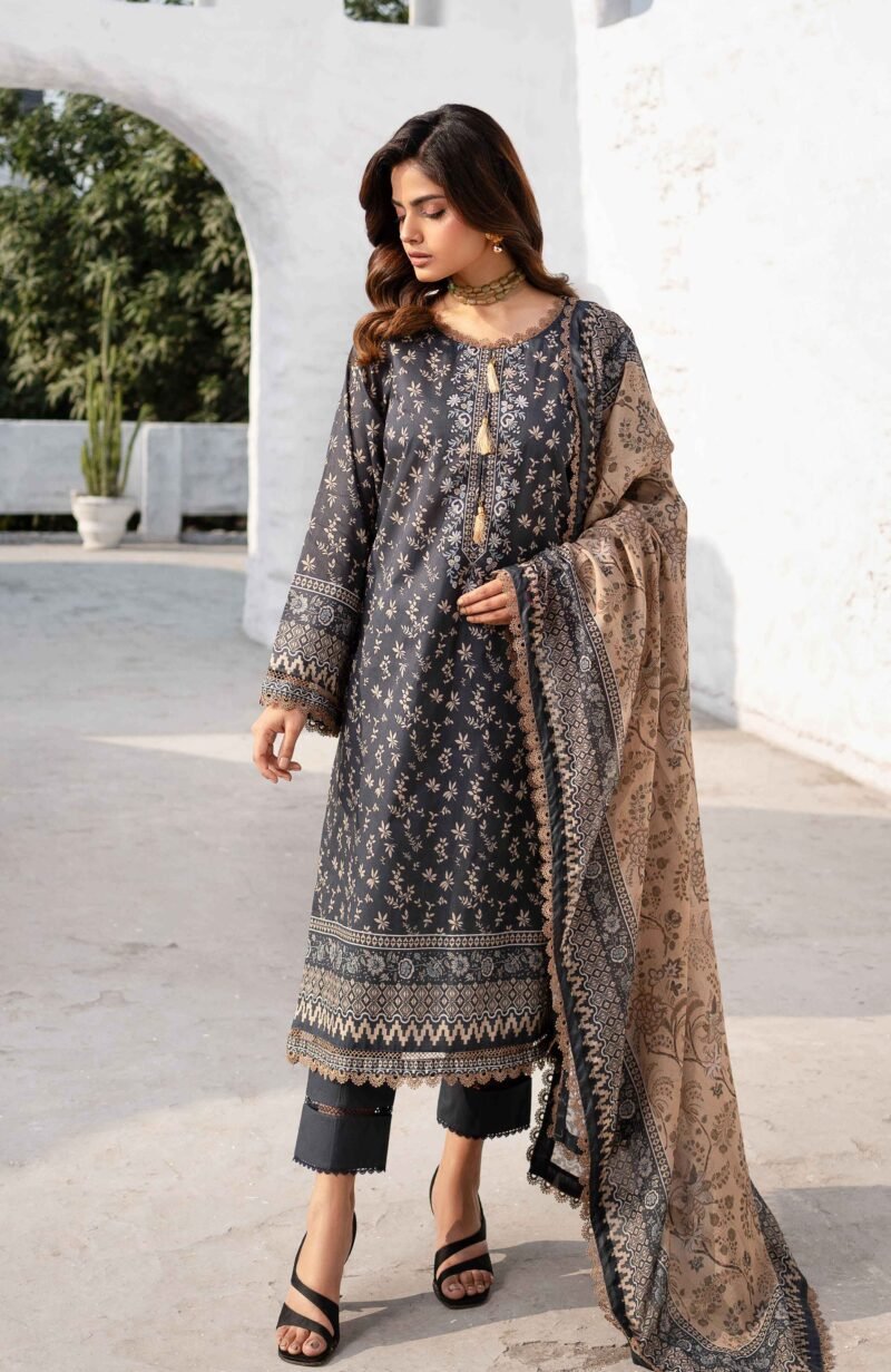 Colors Digital Printed 3 Piece by al zohaib 2025