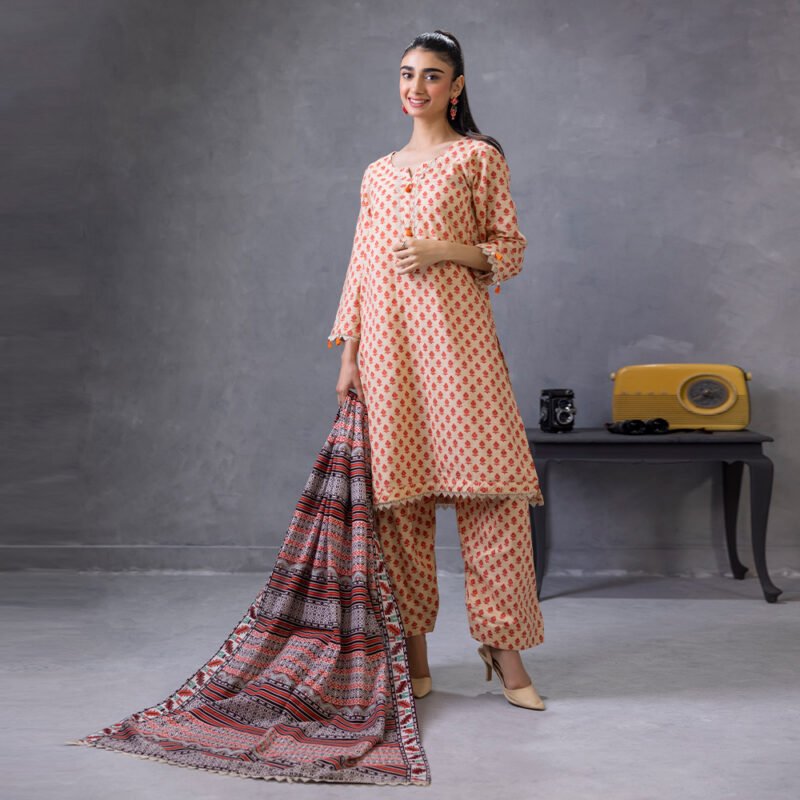 IDENTIC SEPARATES Digital Printed Khaddar 3-Piece Vol-6,2024 By Regalia Textiles