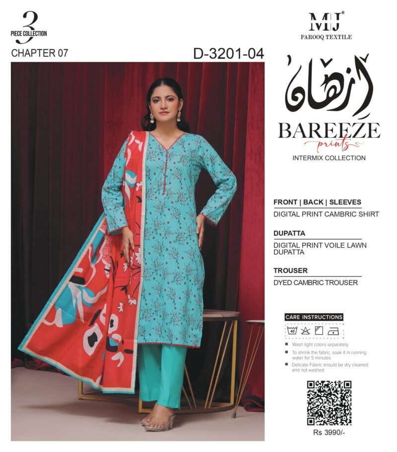 Izhan Bareeze Prints Intermix Collection