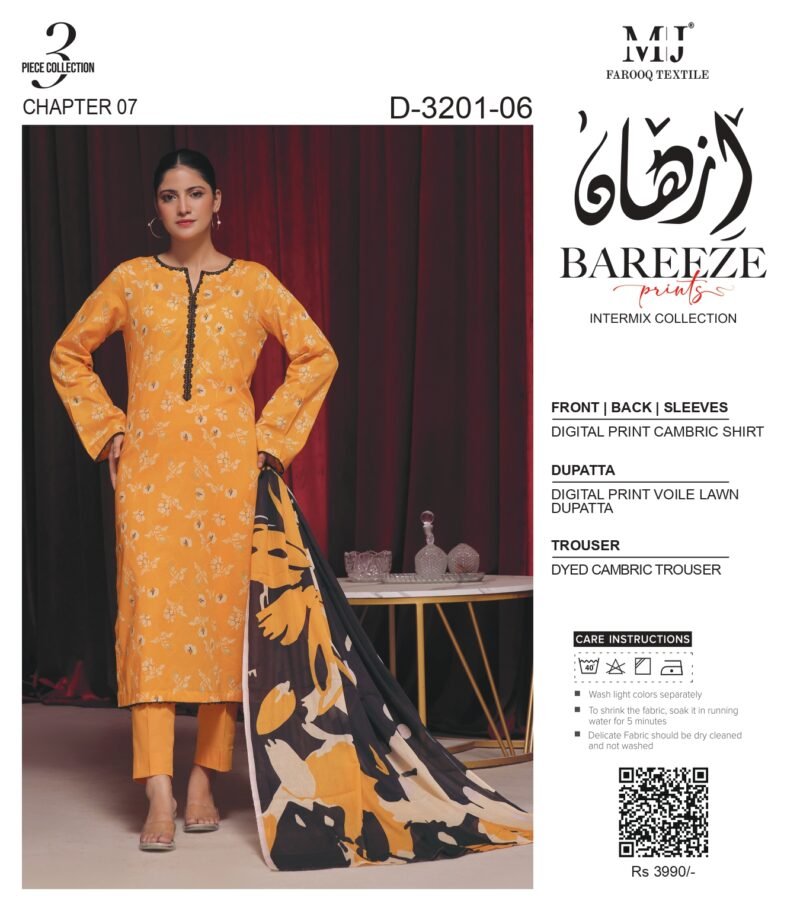 Izhan Bareeze Prints Intermix Collection