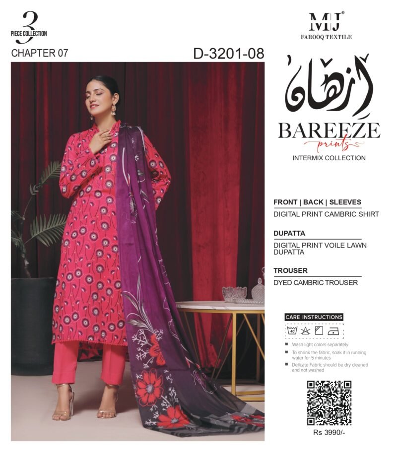 Izhan Bareeze Prints Intermix Collection