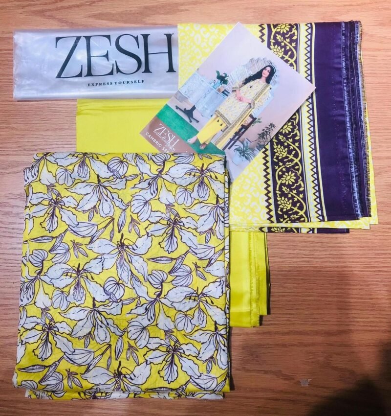 *DISCOUNT OFFER ZESH CAMBRIC DROP-2,2024 Digital Printed Collection*