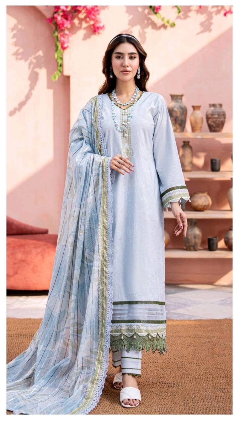🌻 ALZOHAIB 🌻
🍂 Lawn Jacquard Dupatta Edition