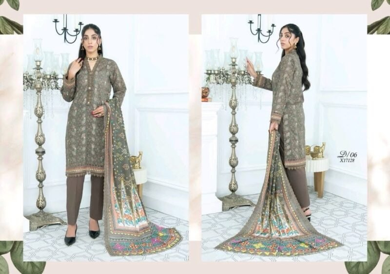 🌺 RANGRANI 🌺
🥀 Digital Printed Embroidered Lawn Collection 2024🥀