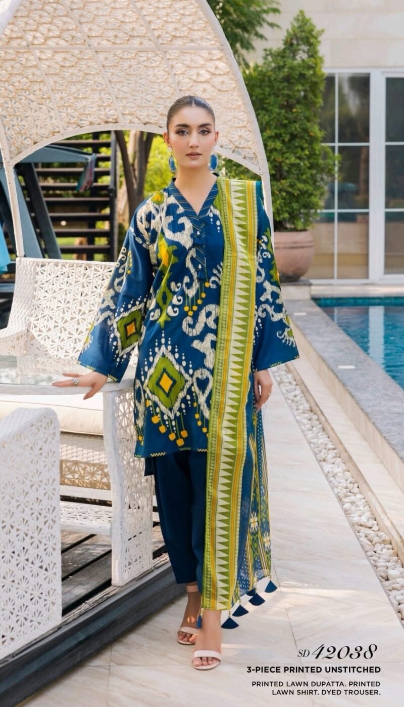🌻 *ZOYA BY GULAHMED *🌻
🍃 Premium 3Piece Printed Lawn Collection 2024*