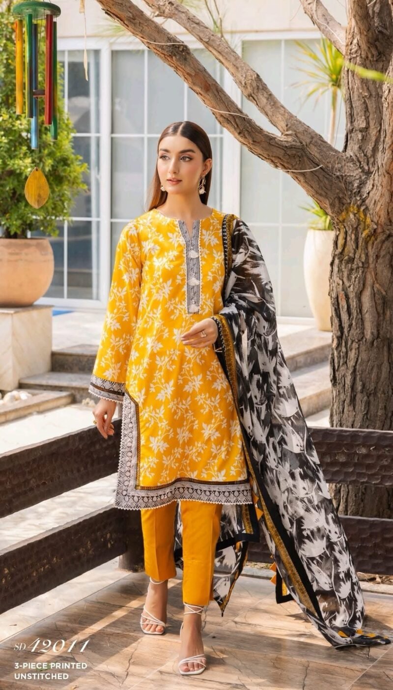 🌻 *ZOYA BY GULAHMED *🌻
🍃 Premium 3Piece Printed Lawn Collection 2024*