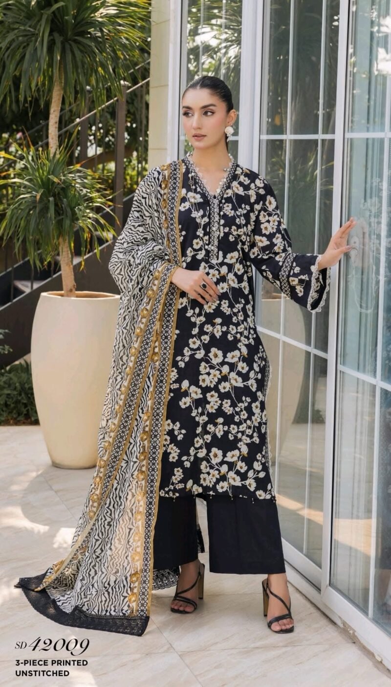 🌻 *ZOYA BY GULAHMED *🌻
🍃 Premium 3Piece Printed Lawn Collection 2024*