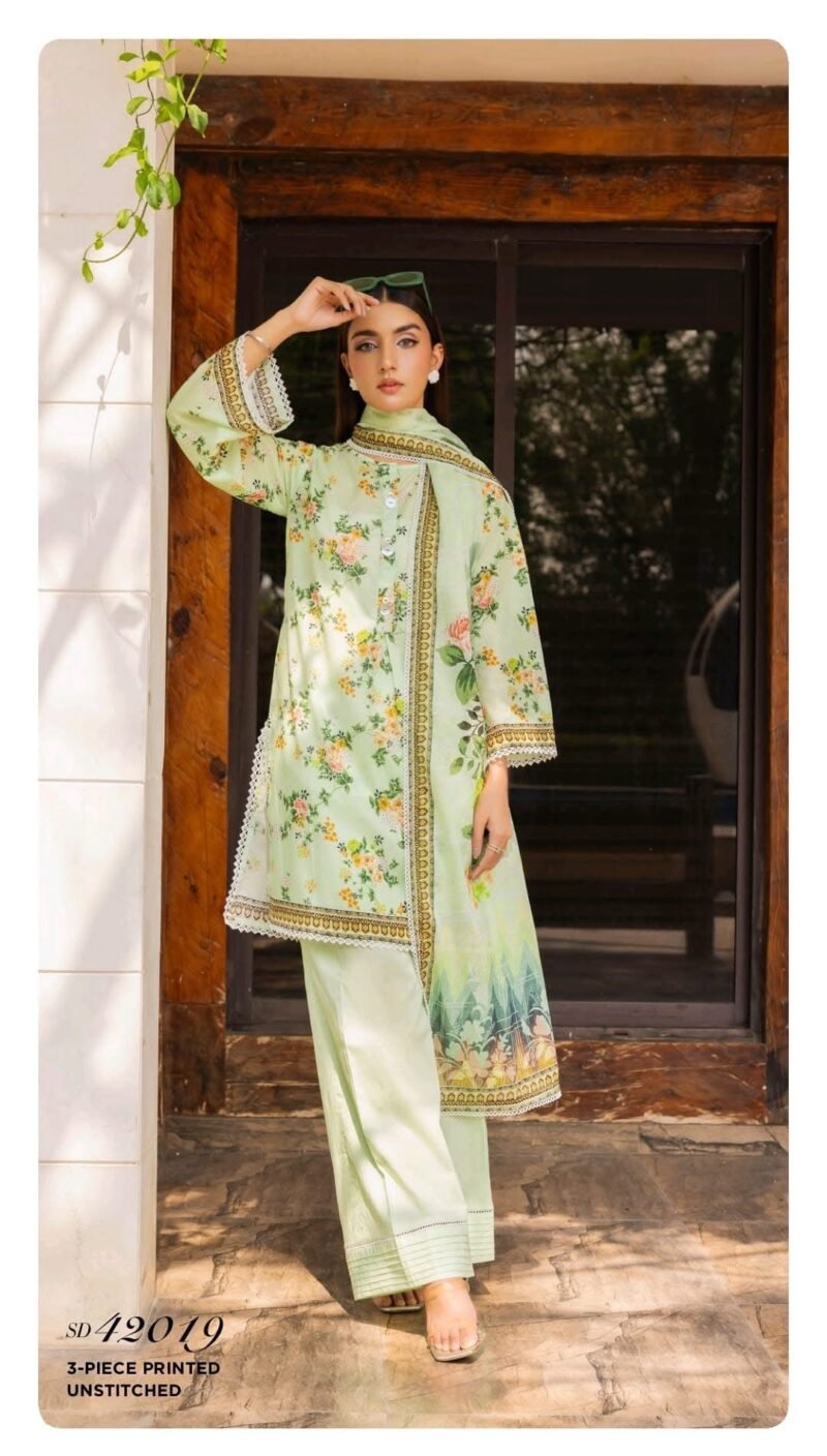 🌻 *ZOYA BY GULAHMED *🌻
🍃 Premium 3Piece Printed Lawn Collection 2024*