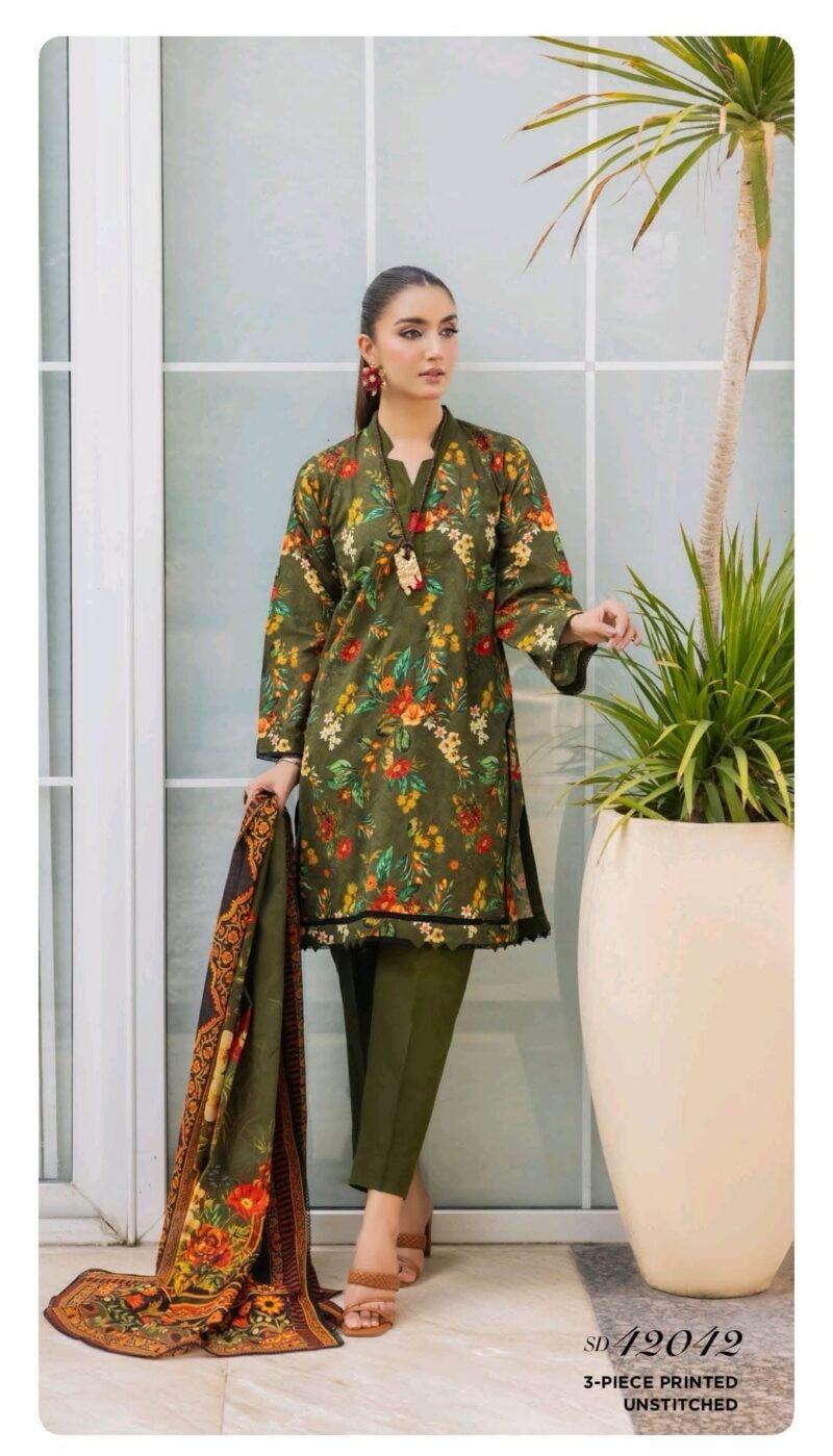 🌻 *ZOYA BY GULAHMED *🌻
🍃 Premium 3Piece Printed Lawn Collection 2024*