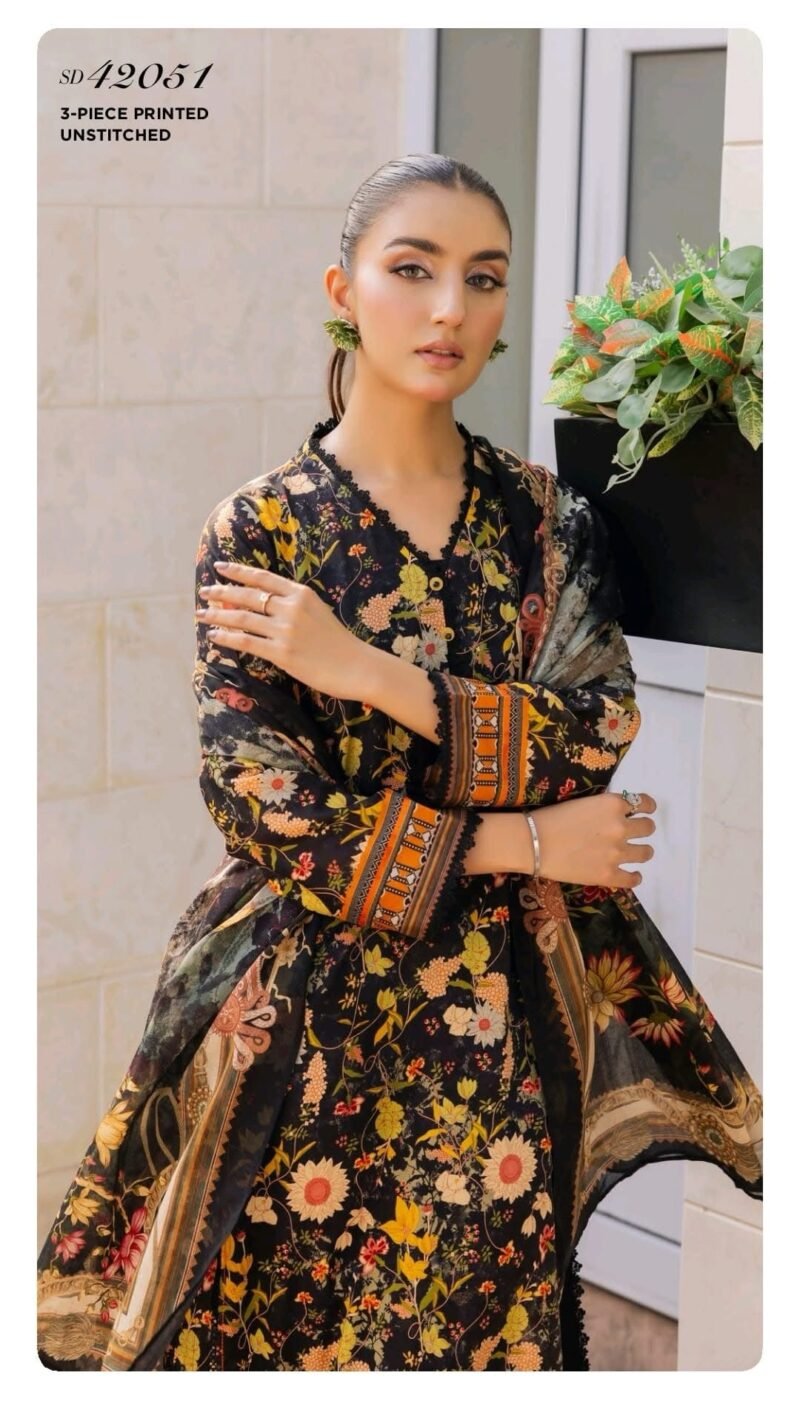 🌻 *ZOYA BY GULAHMED *🌻
🍃 Premium 3Piece Printed Lawn Collection 2024*