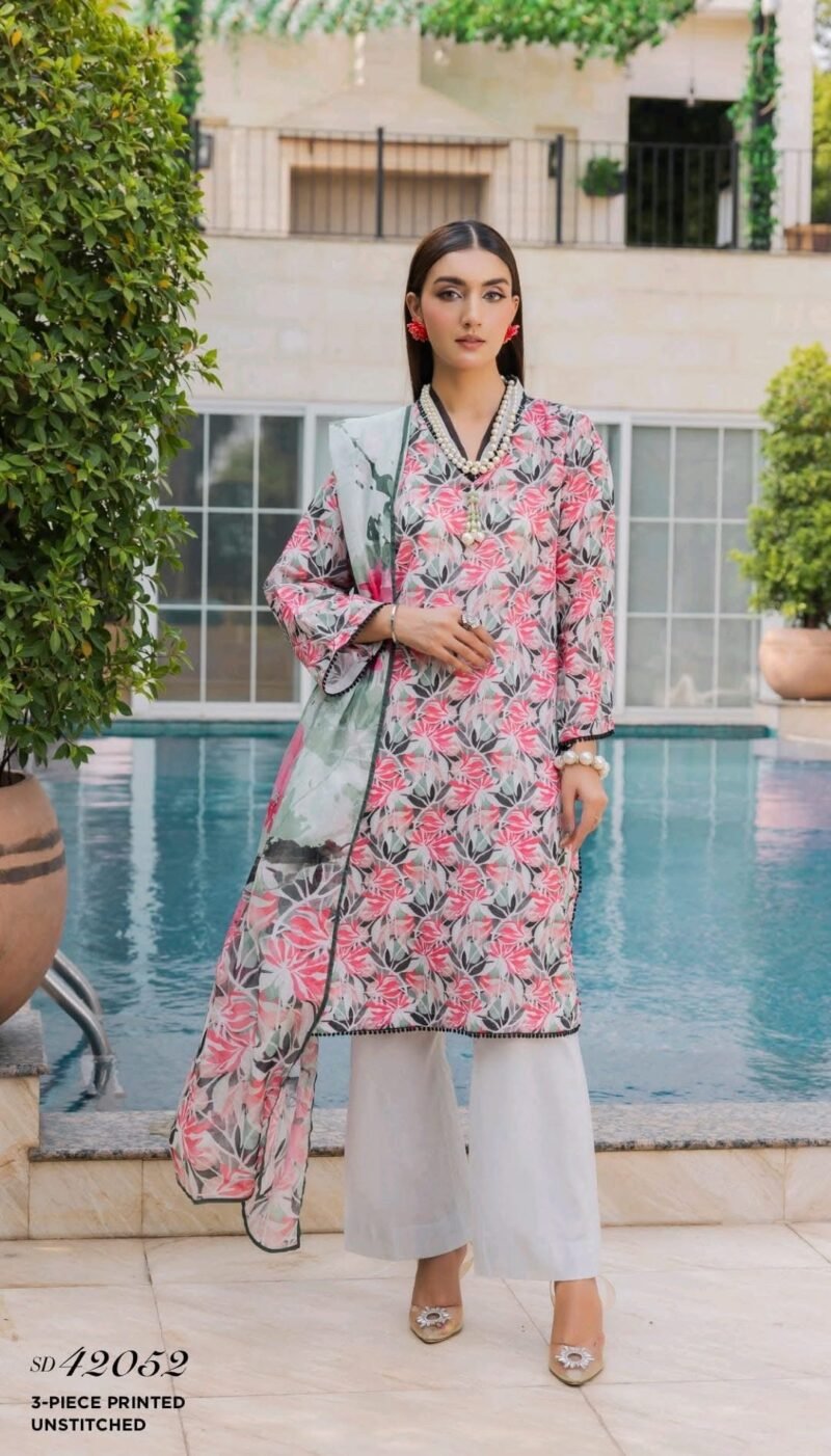 🌻 *ZOYA BY GULAHMED *🌻
🍃 Premium 3Piece Printed Lawn Collection 2024*