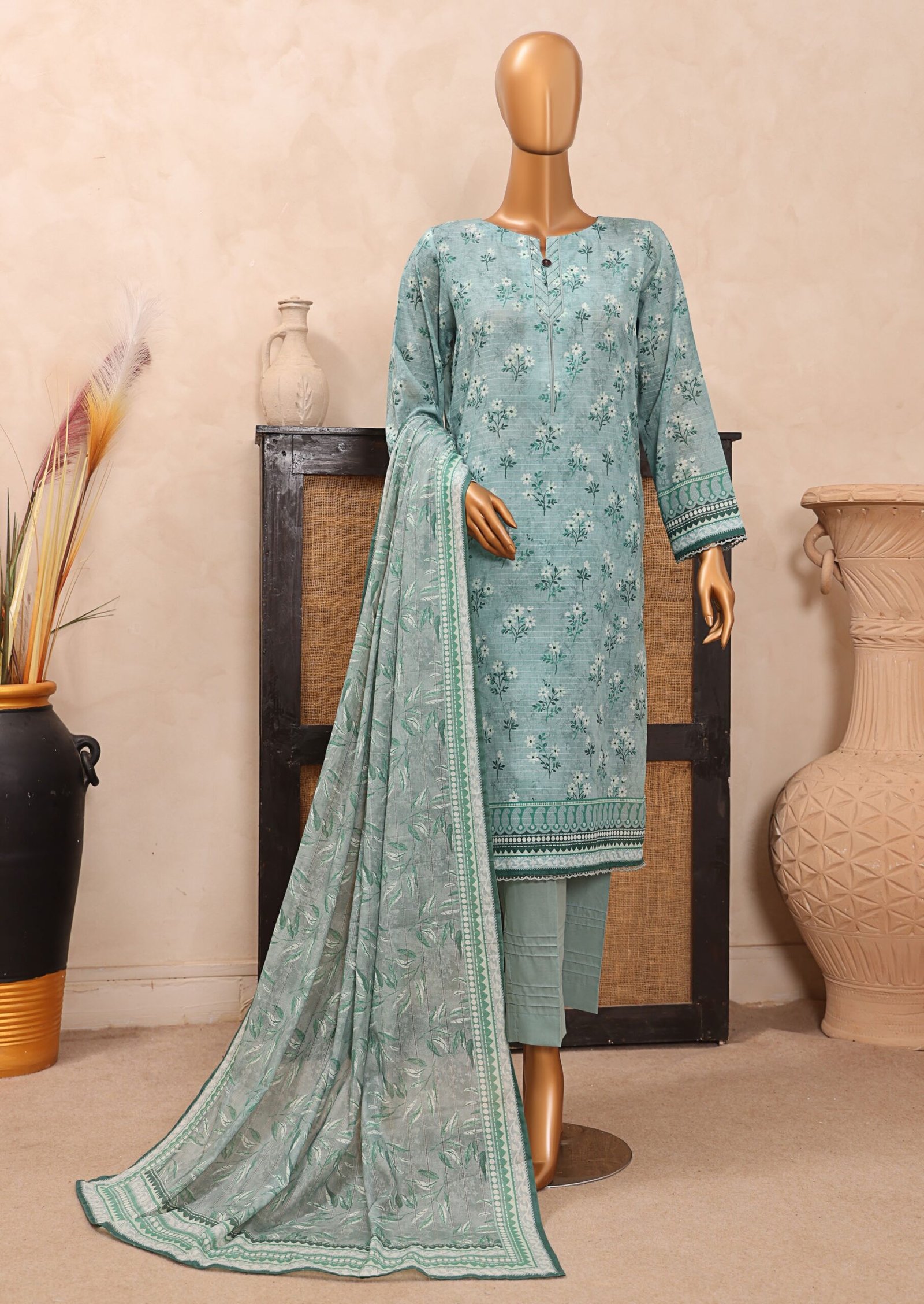 HZ Textiles – Vital Prints Collection Vol-2 2025 | Unstitched Lawn 3-Piece Suit