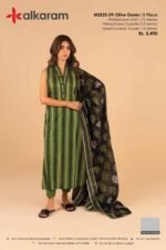 Alkaram Studio – Luxury Digital Printed Lawn 3-Piece Collection 2025