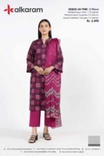 Alkaram Studio – Luxury Digital Printed Lawn 3-Piece Collection 2025