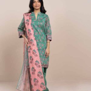 Alkaram Studio – Luxury Digital Printed Lawn 3-Piece Collection 2025