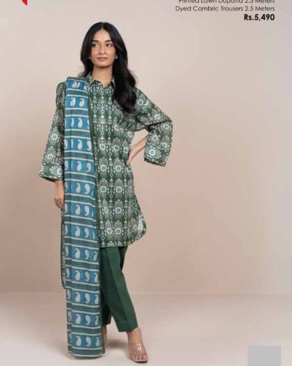 Alkaram Studio – Luxury Digital Printed Lawn 3-Piece Collection 2025