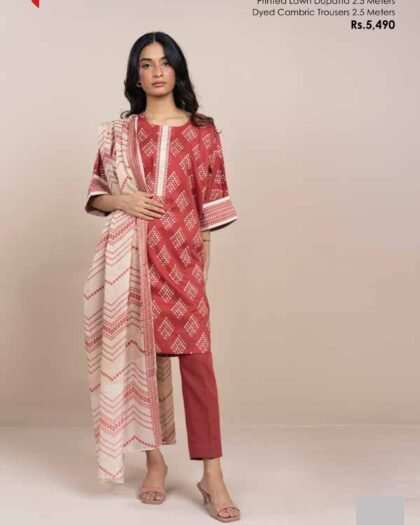 Alkaram Studio – Luxury Digital Printed Lawn 3-Piece Collection 2025