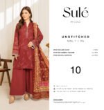 COCO SULE Prints by Zara Shahjahan – Digital Printed Lawn Collection Vol-1 2025 | Unstitched 3-Piece Suit