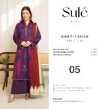 COCO SULE Prints by Zara Shahjahan – Digital Printed Lawn Collection Vol-1 2025 | Unstitched 3-Piece Suit