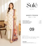 COCO SULE Prints by Zara Shahjahan – Digital Printed Lawn Collection Vol-1 2025 | Unstitched 3-Piece Suit