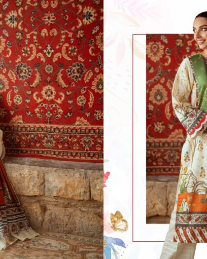 RIM JHIM by Gul Ahmed – Luxury Digital Printed Lawn 3-Piece Collection 2025