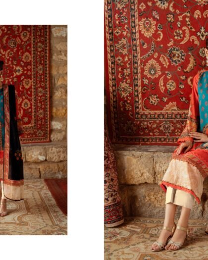 RIM JHIM by Gul Ahmed – Luxury Digital Printed Lawn 3-Piece Collection 2025