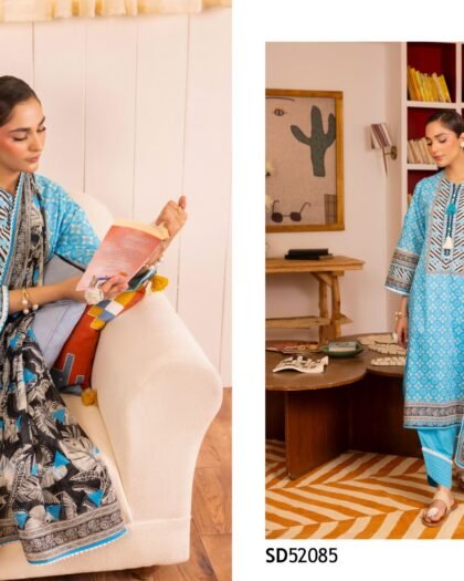 RIM JHIM by Gul Ahmed – Luxury Digital Printed Lawn 3-Piece Collection 2025