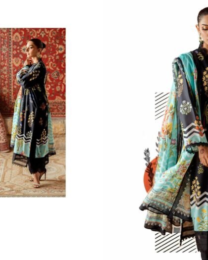 RIM JHIM by Gul Ahmed – Luxury Digital Printed Lawn 3-Piece Collection 2025