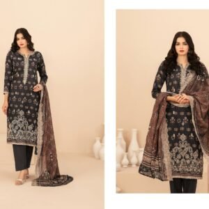 RUMEHA by Shahid Tawakkal – Embroidered Digital Printed ND Lawn Collection 2026 | Unstitched 3-Piece Suit