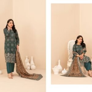 RUMEHA by Shahid Tawakkal – Embroidered Digital Printed ND Lawn Collection 2026 | Unstitched 3-Piece Suit
