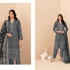 RUMEHA by Shahid Tawakkal – Embroidered Digital Printed ND Lawn Collection 2026 | Unstitched 3-Piece Suit