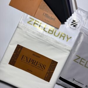 Zellbury Express Men’s Wash & Wear Collection 2025 – 100% Original Stock (4.25 Metres)