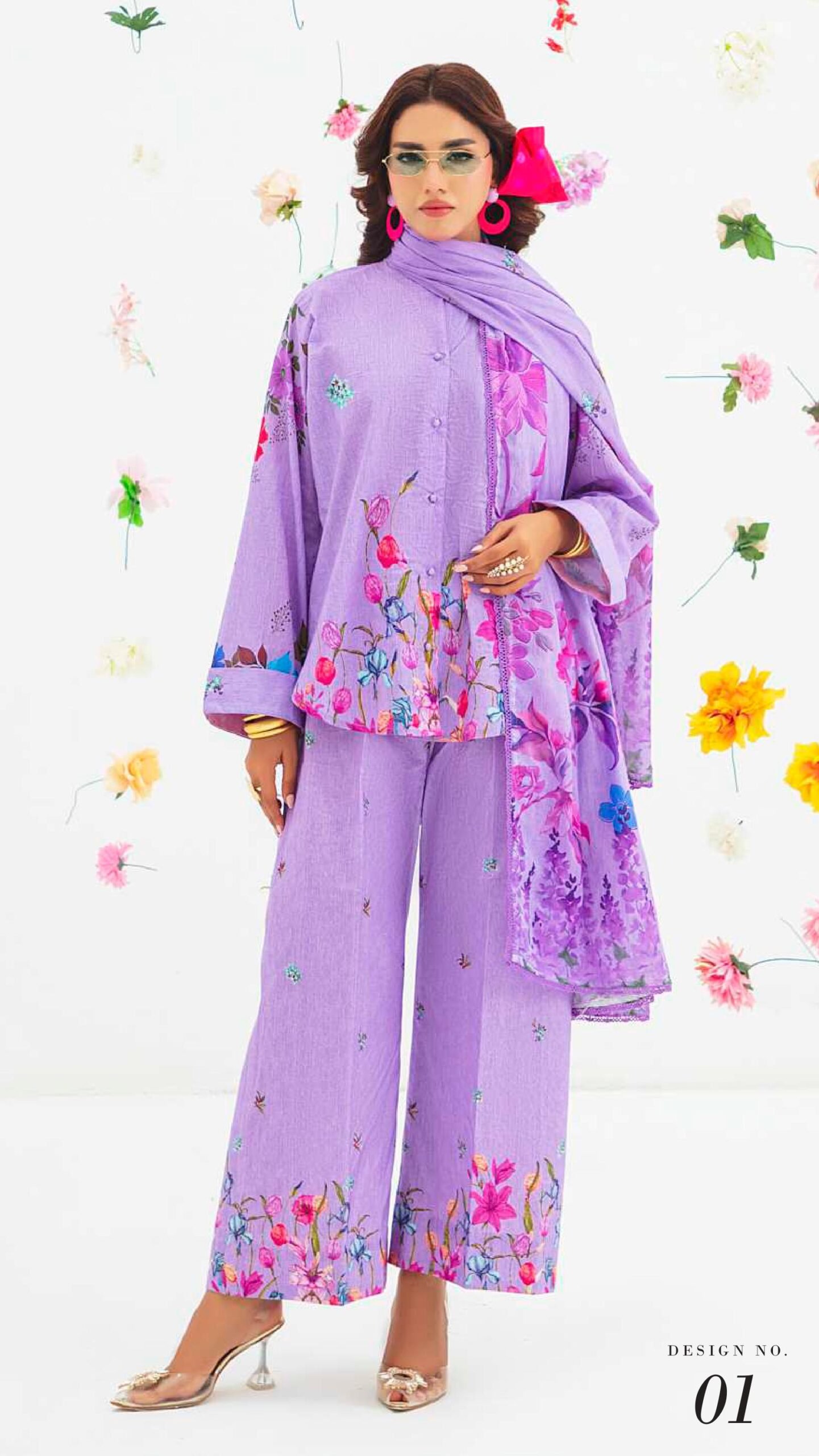 ALZOHAIB – COCO CORDS Cambric Digital Printed Collection Vol-1 2025 | Unstitched 3-Piece Suit