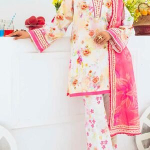 ALZOHAIB – COCO CORDS Cambric Digital Printed Collection Vol-1 2025 | Unstitched 3-Piece Suit