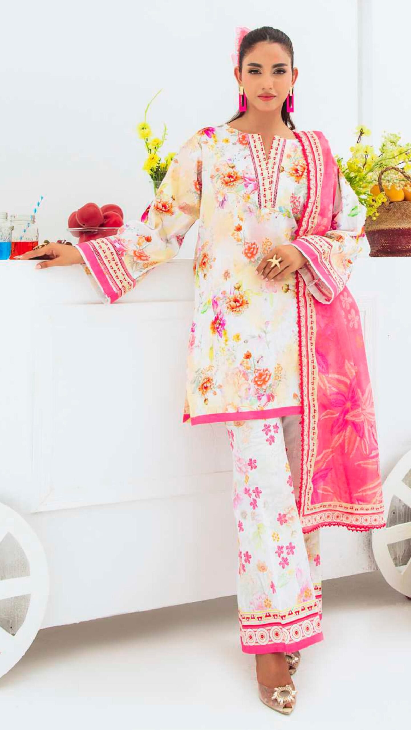 ALZOHAIB – COCO CORDS Cambric Digital Printed Collection Vol-1 2025 | Unstitched 3-Piece Suit