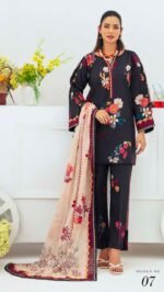 ALZOHAIB – COCO CORDS Cambric Digital Printed Collection Vol-1 2025 | Unstitched 3-Piece Suit