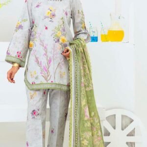 ALZOHAIB – COCO CORDS Cambric Digital Printed Collection Vol-1 2025 | Unstitched 3-Piece Suit