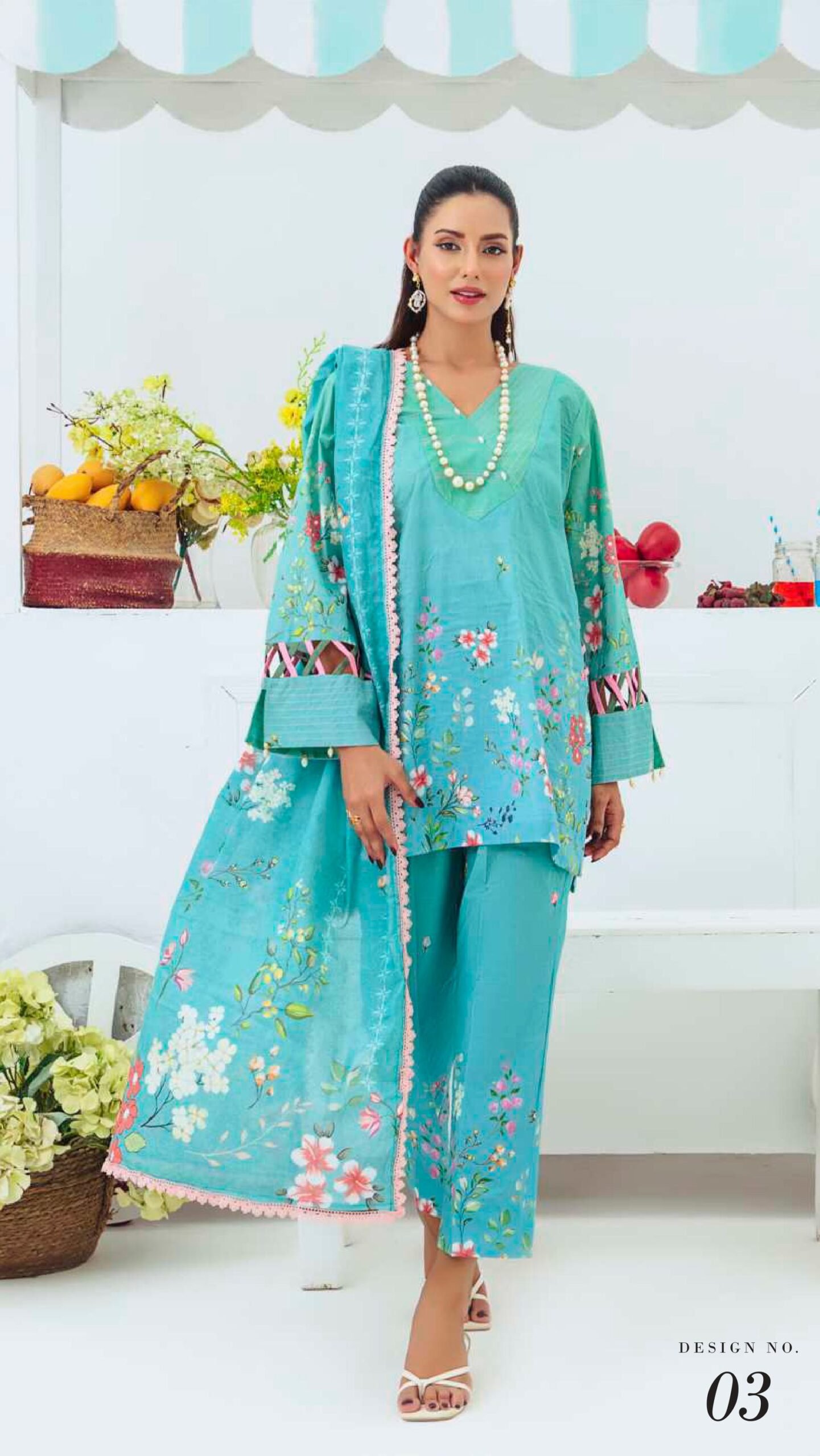 ALZOHAIB – COCO CORDS Cambric Digital Printed Collection Vol-1 2025 | Unstitched 3-Piece Suit